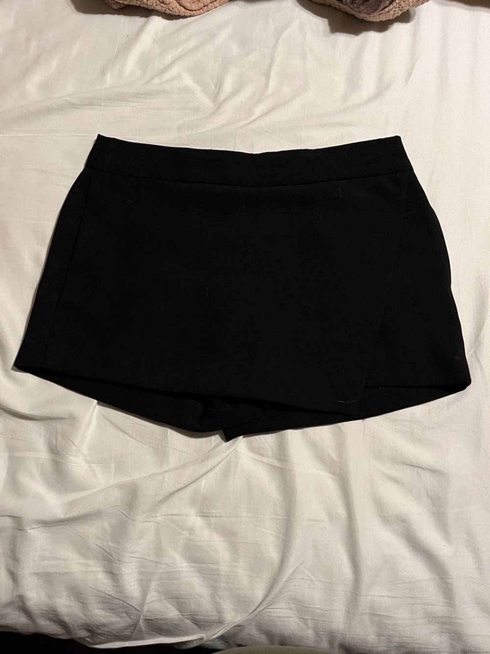 J. Crew Black Mini Skort with Pockets! Size 8